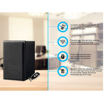 Boardroom Microphone Suppression Speaker